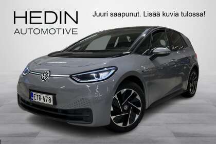 Volkswagen ID.3 Pro S Tour 150 kW, akku 77 kWh // Merkkihuollettu suomiauto / Matrix-LED / ACC / Kessy / Ergoist. // - ETR-478