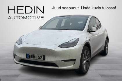 Tesla Model Y Long Range Dual Motor //ACC / ILP / Premium Audio / Lasikatto / Nahkasisusta / 2 renkaat vanteilla! - EUB-152