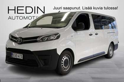 Toyota PROACE VERSO Kombi L2 1,5 D 120// ALV-väh. / 1+8 paik. / Webasto / Koukku / Bluetooth / Vakkari // - EUE-473