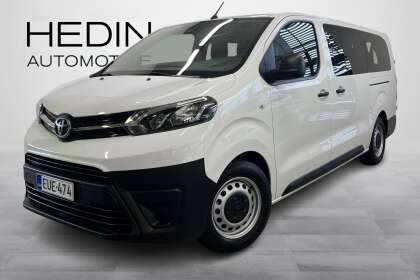 Toyota PROACE VERSO Kombi L2 1.5 D 120 // ALV-vähennyskelpoinen / 1+8 paikkainen / Koukku/ Webasto - EUE-474