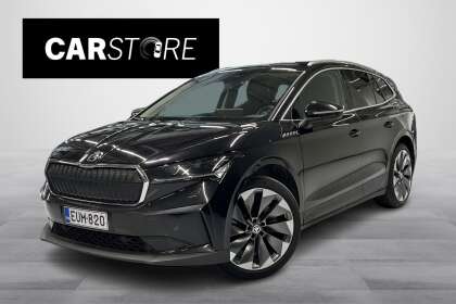 Škoda Enyaq 80x 4x4 iV // Suomi-auto / Nahkapenkit-Suite / Adapt.Vakkari / Matrix-Ledit / Muistipenkki / 2x alut - EUM-820
