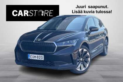 Škoda Enyaq 80x 4x4 iV // Suomi-auto / Nahkapenkit-Suite / Adapt.Vakkari / Matrix-Ledit / Muistipenkki / 2x alut - EUM-820