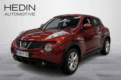 Nissan JUKE 1,6L Acenta Sport Pack CVT Aut // Juuri huollettu! / Vetokoukku / Navigointi / BT-Audio // - FKG-713