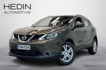 Nissan QASHQAI DIG-T 115 Business 360 2WD Xtronic E6 17" Alcantara // Automaatti / Kamerat / Navi / Nahat / - FMH-506
