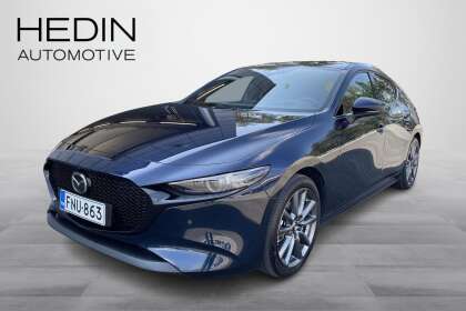 Mazda 3 Hatchback 2.0 (186hv) M Hybrid e-Skyactiv-X Luxury AT Red - FNU-863