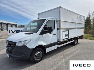 Mercedes-Benz SPRINTER 516 CDI Korkeussäädettävä erilliskori + PL nostin - FNX-307