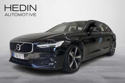 Volvo V90 D4 AWD R-Design aut // ACC / VOC / Koukku / Lisälämmitin / LED / Merkkihuollettu / 1. om Suomi-auto - FOK-277