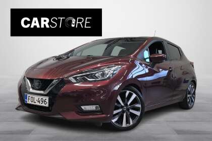 Nissan MICRA DIG-T 117 S/S Tekna 6M/T AVM Int Pack Red - FOL-496