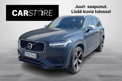 Volvo XC90 T8 AWD R-Design // Hierovat & ilmastoidut etuistuimet / B&W / Koukku / Panorama / 360° / Four-C // - FOR-345