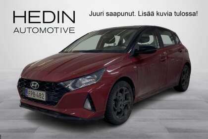 Hyundai I20 HATCHBACK 1,0 T-GDI 100 hv 48V 7DCT Black Hybrid MY21 // 1 - Omistaja / Suomiauto - FPB-482