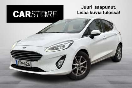 Ford FIESTA 1,0 EcoBoost Hybrid (mHEV) 125hv M6 Titanium 5-ovinen // Lohko + sisälämmitin / Vakkari / Tutkat // - FPM-326
