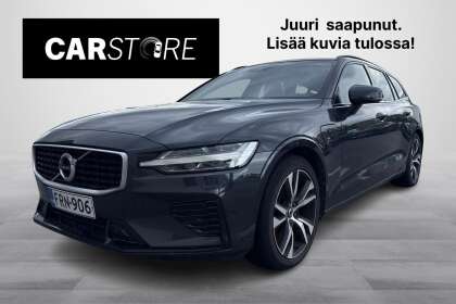 Volvo V60 T8 AWD R-Design aut // Kattoluukku / Full-LED / Adapt. vakkari / PA-lämmitin / Sporttinahat / Navi! - FRN-906