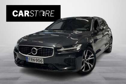 Volvo V60 T8 AWD R-Design aut // Kattoluukku / Full-LED / Adapt. vakkari / PA-lämmitin / Sporttinahat / Navi! - FRN-906
