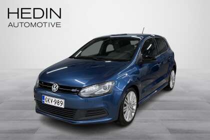 Volkswagen POLO BlueGT Edition 1,4 TSI 103 kW (140 hv) DSG-automaatti 4-ovinen // Bi-Xenon / 2xalut / Tutka - GKV-989