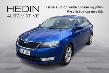 Škoda Rapid 1,2 TSI 105 Elegance SE// Vakkari / Automaatti ilmastointi / Moottori- ja sisälämmitin / BT / - GLF-967