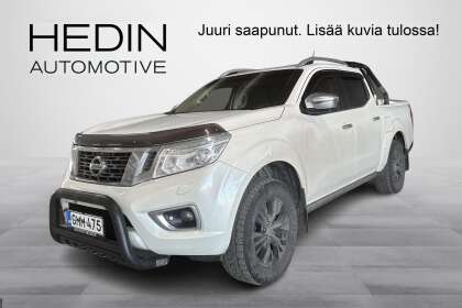 Nissan NAVARA Double Cab 2,3 dCi EURO6 190hp AT Tekna TREK-1°, 2 seats // 1-OMISTAJA/HUIPPUVARUSTELTU & ALVILLINEN - GMM-475