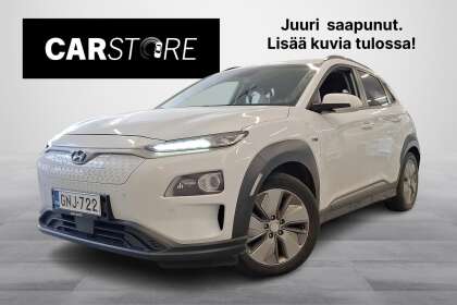 Hyundai KONA electric 64 kWh 204 hv Style / 1-OM Suomiauto / ACC / Blis / HUD / Kaistavahti / Kamera / Navi / - GNJ-722