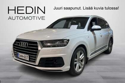 Audi Q7 3,0 V6 TDI 200 kW quattro tiptronic // S line / 7-paikkainen /  Webasto / Matrix Led / ACC / Bose // - GNN-607