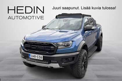 Ford RANGER Double Cab 2,0 TDCi 213 hp A10 4x4 Raptor N1 / Webasto / Kamera / Koukku / Lisävalot / Astinlaudat / - GNR-538