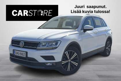 Volkswagen TIGUAN Highline 2,0 TDI SCR 110 kW (150 hv) DSG-automaatti // Adapt. vakkari / Webasto / P.kamera // - GNU-862