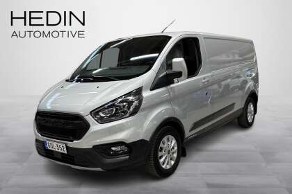 Ford TRANSIT CUSTOM 340 2,0TDCi 130 hv Trail Van N1 L2H1 M6 // Webasto / Vetokoukku / Nahat / LED-valot / Apple CarPlay - GOL-352