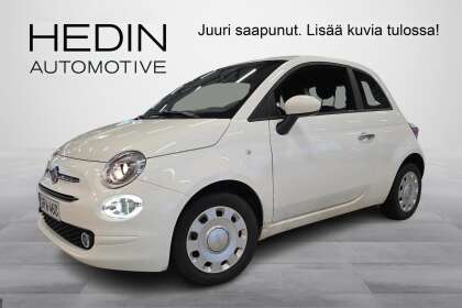 Fiat 500 1.0 70hv Hybrid MT ITALIA // Huippusiisti Suomi-auto // - GPA-460