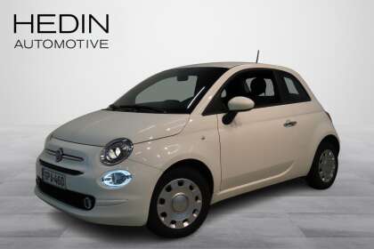 Fiat 500 1.0 70hv Hybrid MT ITALIA // Huippusiisti Suomi-auto // - GPA-460