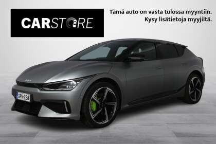 Kia EV6 GT AWD 77 kWh 585 hv // Meridian / HUD / Adapt. vakkari / 360° kamera / Dynamic LED / 2x renkaat! - GPN-228