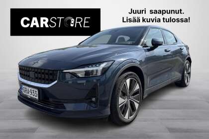 POLESTAR 2 Long Range Dual Motor, 300kW, 78kWh // H&K / Adapt.Vakkari / Koukku / Nappa Nahat / ILP / 360-Kamera - GRA-933