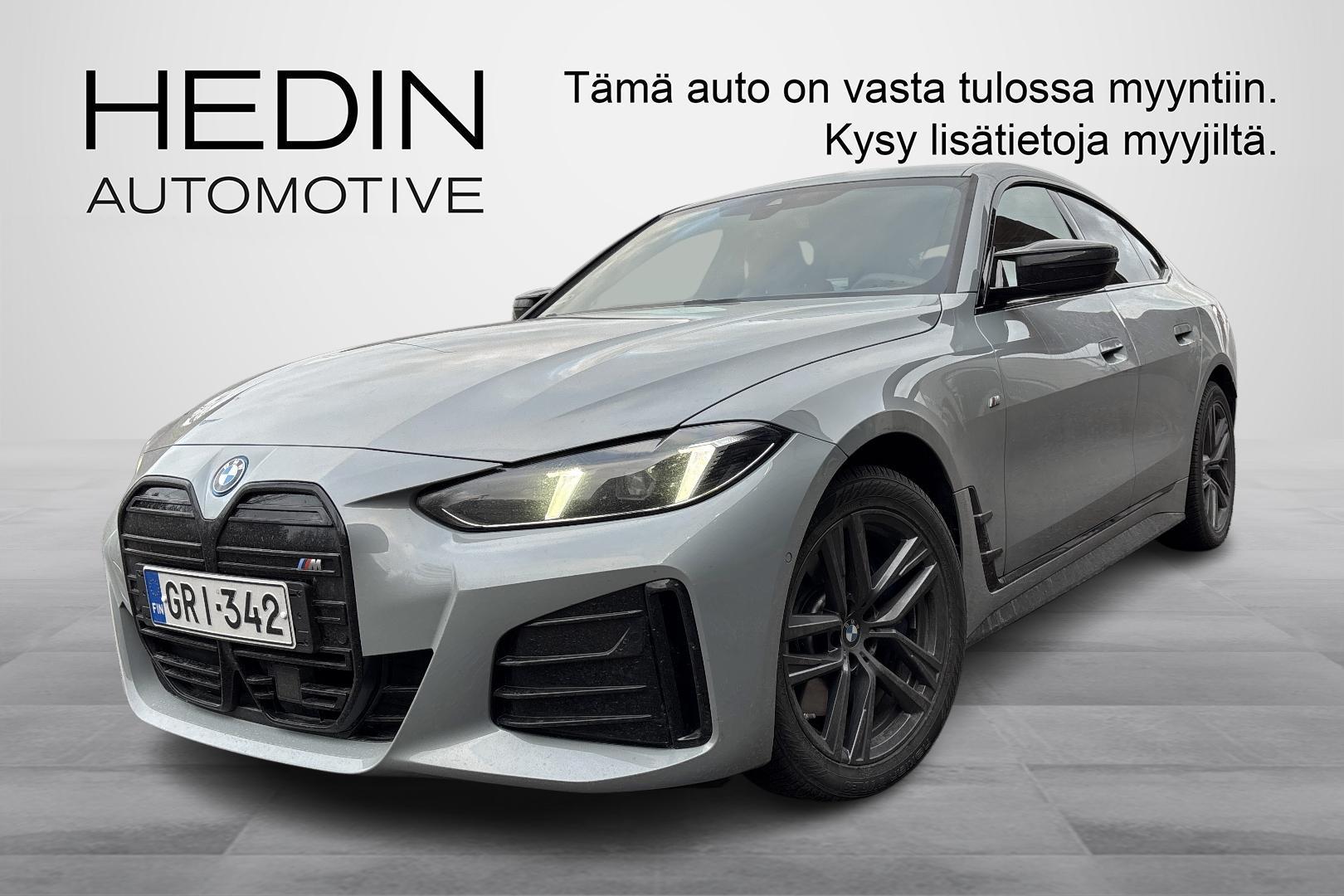BMW I4 M50 xDrive Charged // Vetokoukku / ACC / Muistipenkki / Comfort Access HiFi //
