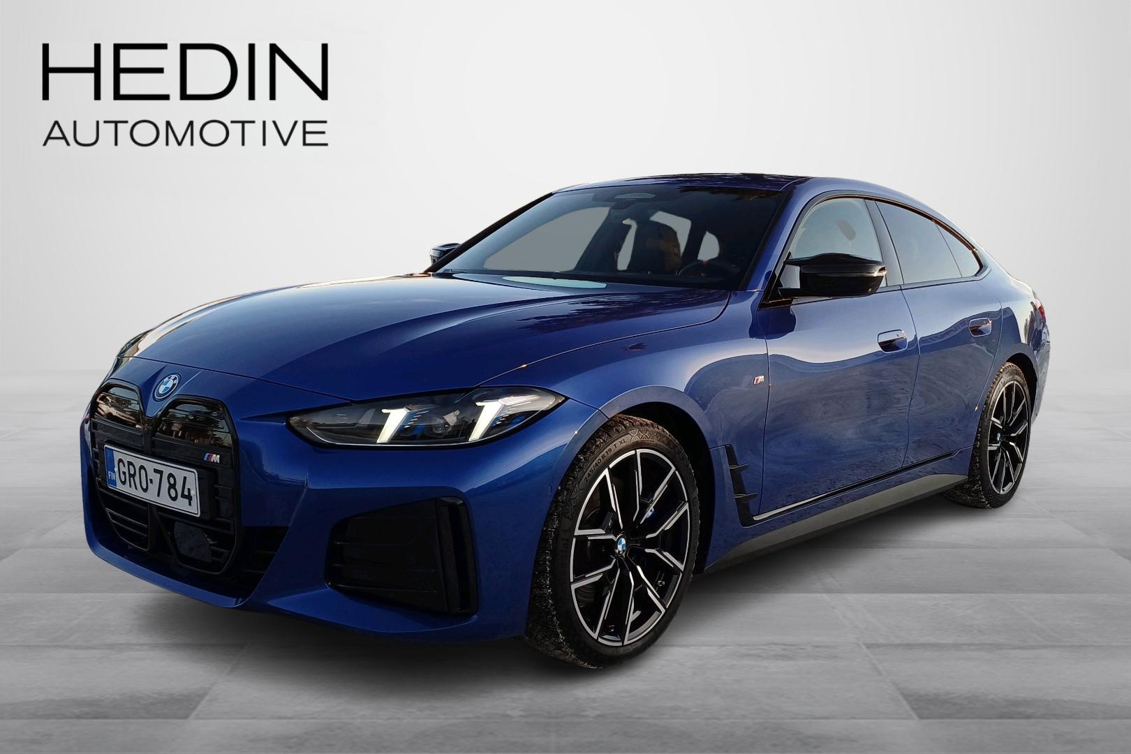 BMW i4 M50 xDrive Fully Charged// ACC/ Ajoavustin Prof/ Koukku/ HUD/ Adapt. LED-valot/ HarmanKardon/ 360 kamera