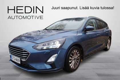 Ford FOCUS 1,5 EcoBoost 150hv Titanium Wagon A8 // Vetokoukku / Lämpöpaketti / Vakkari / Ilmastointi / 1. om // - GTG-869