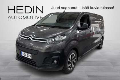 Citroen e-Jumpy 75 kWh 136 M // ALV-vähennyskelpoinen / Peruutuskamera / Vetokoukku / Apple Carplay / - GZV-309