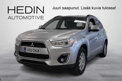 Mitsubishi ASX 1,6 Cleartec Invite Plus // Suomi-auto / Moottorinlämmitin ja sisähaaroitus / Vakionopeudensäädin // - IKU-268