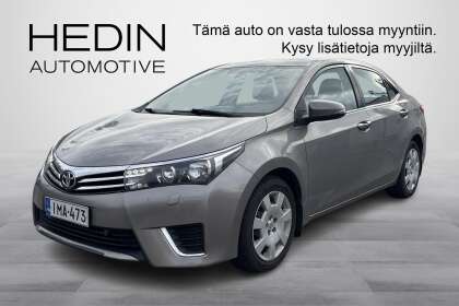Toyota COROLLA 1,6 Valvematic Active 4ov // Juuri huollettu / P-Kamera / Huoltokirja / 2x renkaat / - IMA-473