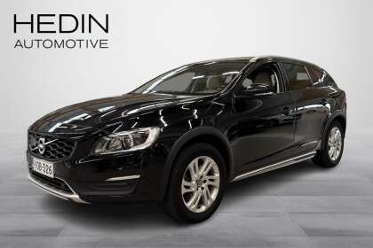 Volvo V60 CROSS COUNTRY T5 AWD Classic aut // Suomi-auto / 1-Omistaja / Koukku / Navi / Muisti Nahat / Webasto / VOC / BLIS - IOB-326