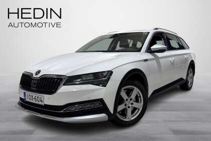 Škoda Superb Combi 2.0 TSI 272 4x4 Scout DSG Adaptiivinen Cruise / Navi / Ratinlämmitin / Webasto / Led  Valot / - IOX-604