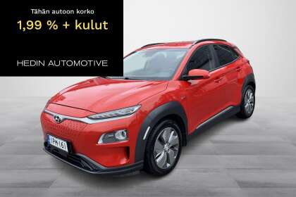 Hyundai KONA electric 64 kWh 204 hv Comfort // Navigointi / Ohjauspyörän lämmitys/ Juuri huollettu - IPM-161