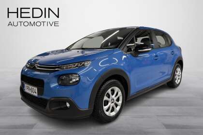 Citroen C3 PureTech 82 Feel// 1 omistaja/ Vakionopeussäädin/ Peruutustutka - IPR-604