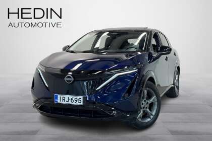 Nissan ARIYA 87kWh Evolve e-4ORCE 20"alloys 22kw charger // Ilmastoidut penk. / HUD / BOSE / ProPILOT / Koukku // - IRJ-695