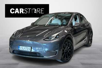 Tesla Model Y Long Range * Midnight Silver Metallic valkoisilla nahoilla* - ISJ-724