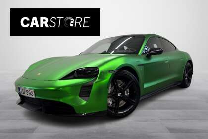 Porsche Taycan Turbo 5-paikkainen // 4WS / ACC / Keyless / HUD / 360 / Panorama / Bose / 5-paikkainen / Teipattu // - ISP-993