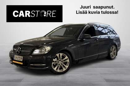 Mercedes-Benz C 180 BE T A Premium Business 1,6 / Suomi-auto / Moottorinlämmitin + sisä / Vakionopeudensäädin - JIH-239