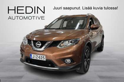Nissan X-TRAIL dCi 130 Tekna 2WD Xtronic Moonroof E6 // Vetokoukku / 360-Kamera / Panorama / Navi / Vakkari / - JIZ-625