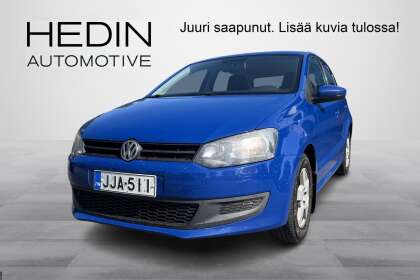 Volkswagen POLO Trendline 1,2 51 kW (70 hv) 4-ovinen // Koukku / Lämpöpaketti / Pysäköintitutka - JJA-511