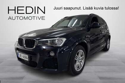 BMW X3 F25 xDrive20d A M Sport // Ajoavustimet/ Koukku/ Prof. Navi/ HiFi/ Head-Up/ Lisälämmitin/ Xenon/ - JKI-494
