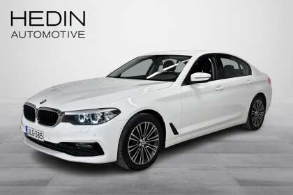BMW 518 G30 Sedan 518d A Business Sport // Taittuva koukku / Proffa navi / Sporttipenkit / Parking Assistant - JLG-385