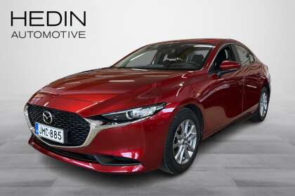 Mazda 3 Sedan 2,0 (150hv) M Hybrid Skyactiv-G Vision MT // Vetokoukku / Lämpöpaketti / 1- Omistaja / Navi // - JMC-885
