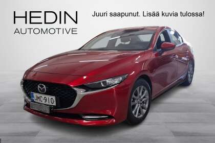Mazda 3 Sedan 2,0 (186hv) M Hybrid Skyactiv-X Vision Plus AT// ACC/ Navi/ Peruutuskamera/ Vetokoukku - JMC-910