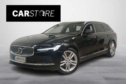Volvo V90 T6 TwE AWD Inscription / Suomi-auto / ACC / Pilot assist / Merkki huollot / Blis / Muistipenkit - JMH-676